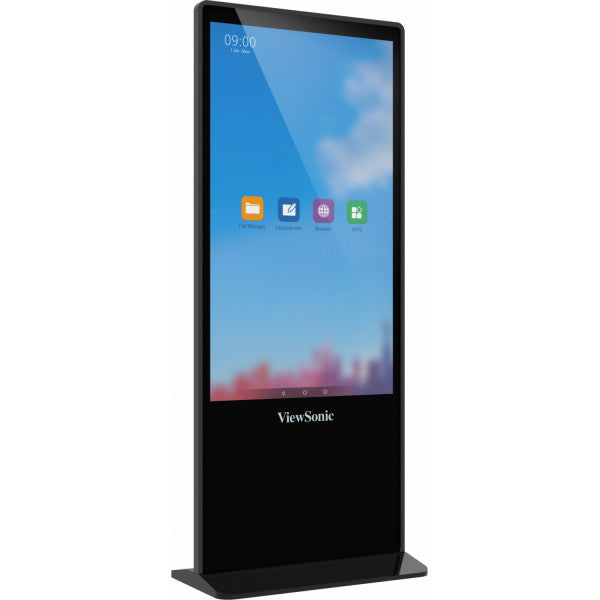 Viewsonic EP5542T Signage Display Totem design 139.7 cm (55") LED 450 cd/m² 4K Ultra HD Black Touchscreen Android 8.0 - EP5542T