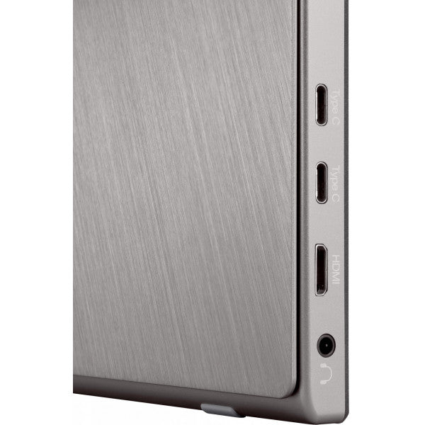 Viewsonic TD1655 computer monitor 39.6 cm (15.6") 1920 x 1080 pixels Full HD LED Touchscreen Multi-user Black, Silver - TD1655