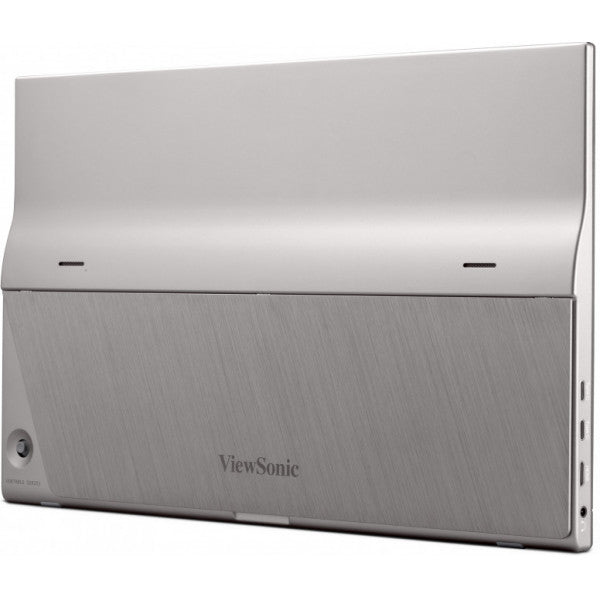 Viewsonic TD1655 computer monitor 39.6 cm (15.6") 1920 x 1080 pixels Full HD LED Touchscreen Multi-user Black, Silver - TD1655