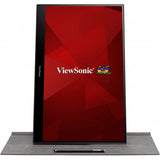 Viewsonic TD1655 computer monitor 39.6 cm (15.6") 1920 x 1080 pixels Full HD LED Touchscreen Multi-user Black, Silver - TD1655