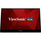 Viewsonic TD1655 computer monitor 39.6 cm (15.6") 1920 x 1080 pixels Full HD LED Touchscreen Multi-user Black, Silver - TD1655