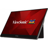 Viewsonic TD1655 computer monitor 39.6 cm (15.6") 1920 x 1080 pixels Full HD LED Touchscreen Multi-user Black, Silver - TD1655