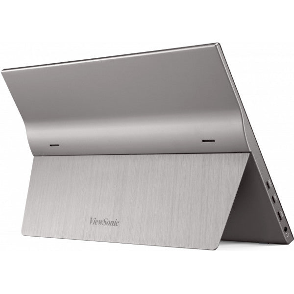 Viewsonic TD1655 computer monitor 39.6 cm (15.6") 1920 x 1080 pixels Full HD LED Touchscreen Multi-user Black, Silver - TD1655