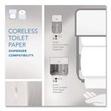Essential Coreless SRB Bathroom Tissue, Septic Safe, 2-Ply, White, 1,000 Sheets/Roll, 36 Rolls/Carton - 04007 C2G