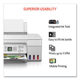 PIXMA G3270 Wireless MegaTank All-In-One Printer, Copy/Print/Scan, White - 5805C022