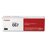 5099C001 (067) Toner, 1,250 Page-Yield, Yellow - 5099C001