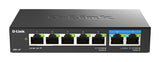 D-Link 7-Port Multi-Gigabit Unmanaged Switch - DMS-107