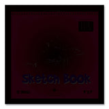 Kids Sketch Notepad, Green Cover, Unruled, (40) White 9 x 9 Sheets, 12/Carton - 52509