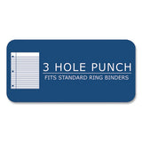 Subject Wirebound Notebook, 3-Subject, Medium/College Rule, Assorted Cover Colors, (120) 10.5 x 8 Sheets, 24/Carton - 10359 C2G
