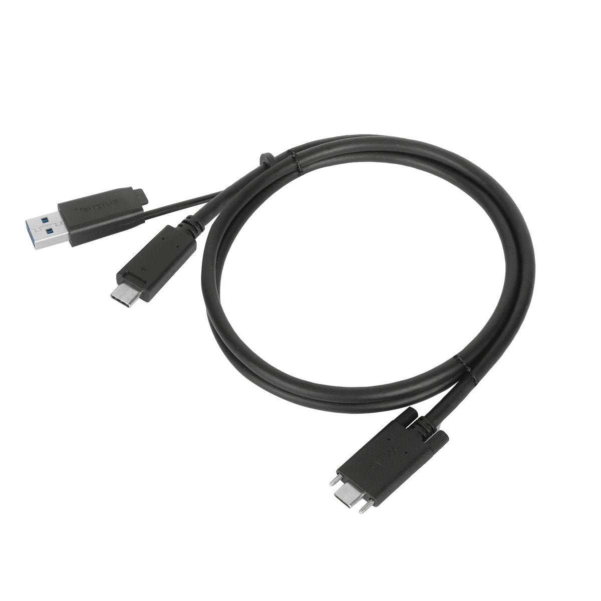 Targus ACC1133GLX USB cable USB 3.2 Gen 1 (3.1 Gen 1) 1 m USB C Black - ACC1133GLX