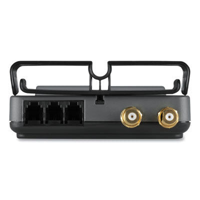 Home/Office Surge Protector, 8 AC Outlets, 12 ft Cord, 3,390 J, Dark Gray - BE108230-12