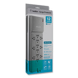 BELKIN Professional Series SurgeMaster Surge Protector, 12 AC Outlets, 8 ft Cord, 3,780 J, Dark Gray - BE112230-08
