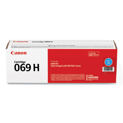5097C001 (069H) High-Yield Toner, 5,500 Page-Yield, Cyan - 5097C001