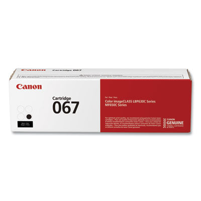 5102C001 (067) Toner, 1,350 Page-Yield, Black - 5102C001