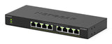 NETGEAR GS308LP Unmanaged Gigabit Ethernet (10/100/1000) Power over Ethernet (PoE) Desktop Black - GS308LP-100NAS