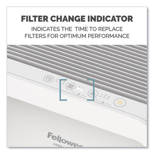 FELLOWES AeraMax SE Air Purifier, 30 ft x 30.5 ft Room Capacity, White - 9794601