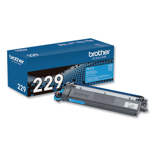 BROTHER  Toner, 1,200 Page-Yield, Cyan - TN229C BROTHER
