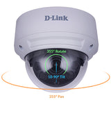 D-Link 8 Megapixel H.265 Outdoor Dome Camera DCS‑4618EK - DCS-4618EK D-LINK