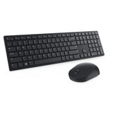 DELL KM5221W keyboard Mouse included Office RF Wireless QWERTY US International Black - KM5221WBKB-US