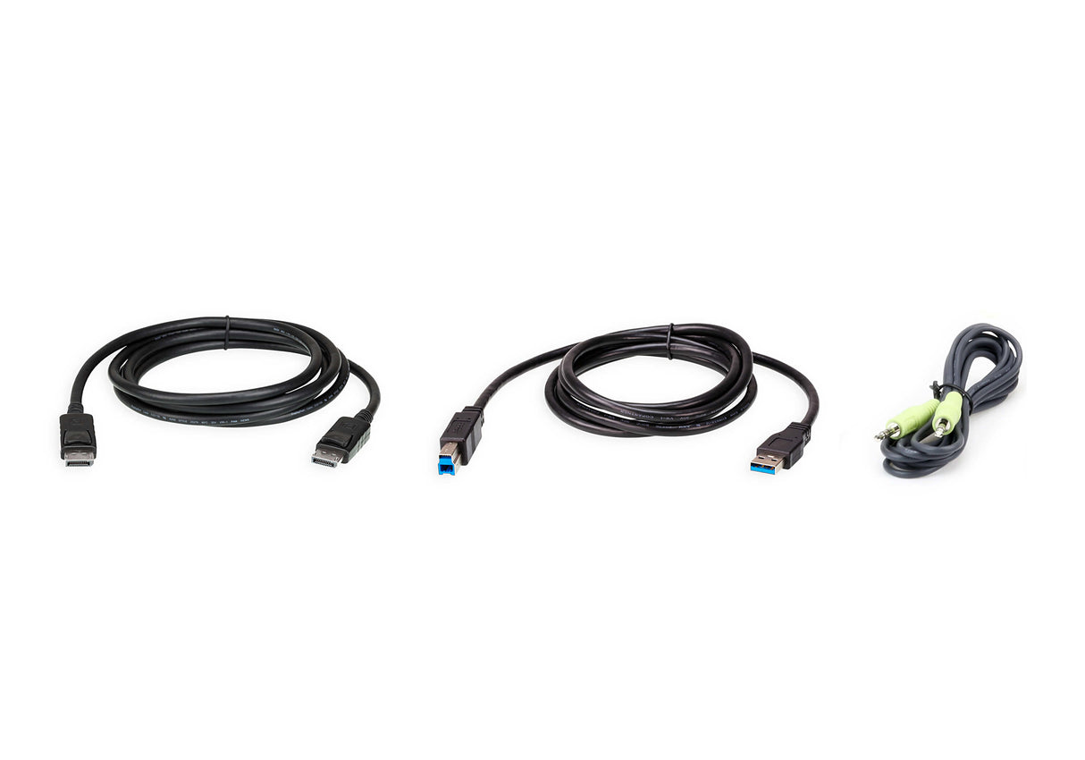 ATEN 2L-7D02UDPX3 KVM cable Black 1.8 m - 2L7D02UDPX3
