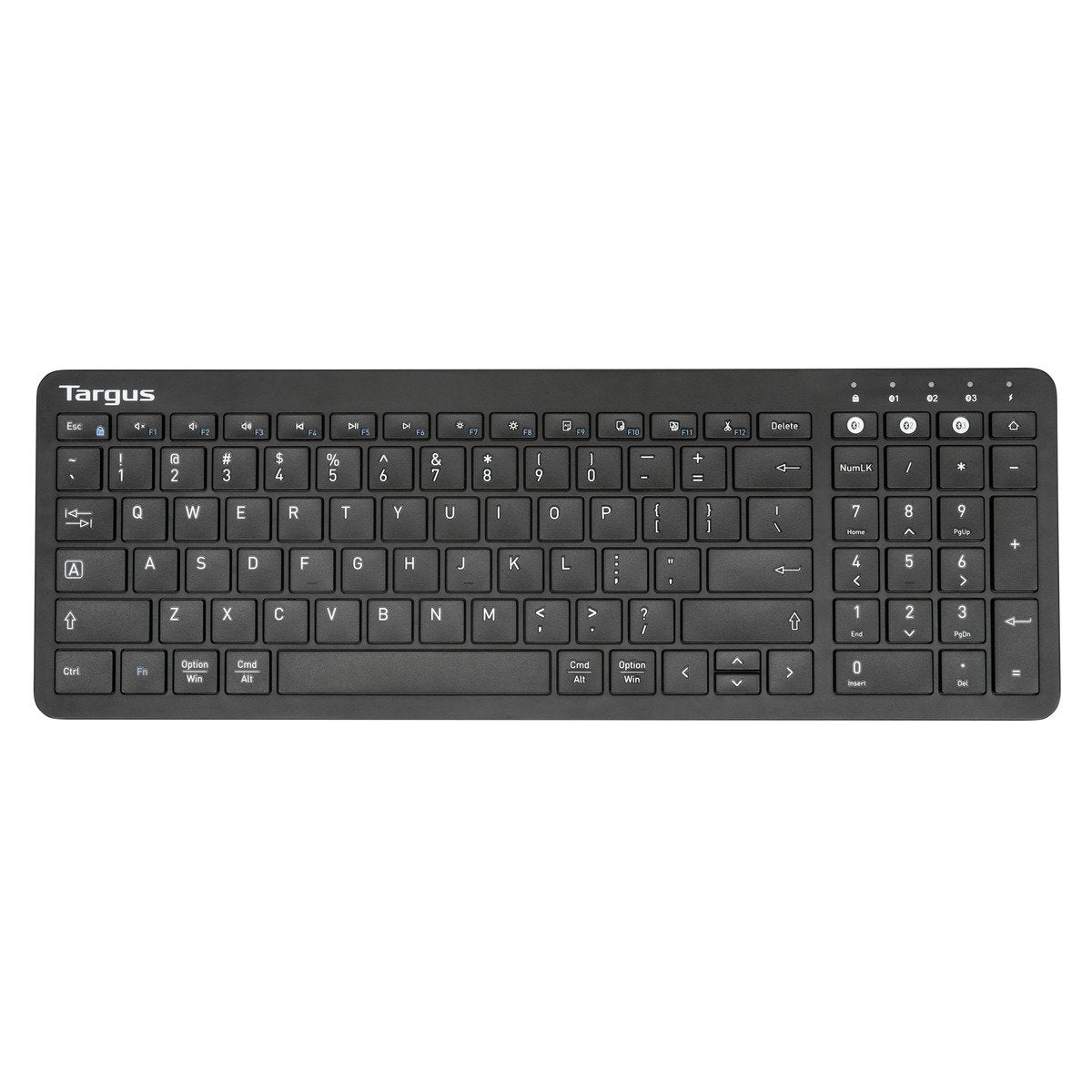 Targus AKB863US keyboard RF Wireless + Bluetooth QWERTY US International Black - AKB863US