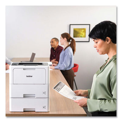 HL-L6210DWT Wireless Business Monochrome Laser Printer with Dual Paper Trays - HLL6210DWT