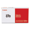 5639C001 (070) Toner, 3,000 Page-Yield, Black - 5639C001