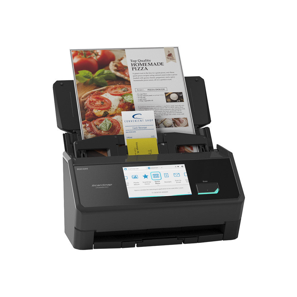 Ricoh ScanSnap iX2500 ADF + Manual feed scanner 300 x 300 DPI A4 Black - CG01000-310324