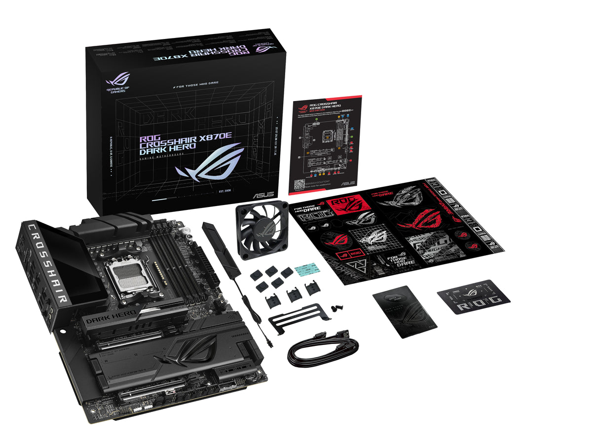 ASUS ROG CROSSHAIR X870E DARK HERO AMD X870E Socket AM5 ATX - ROG CROSSHAIR X870E DARK HERO