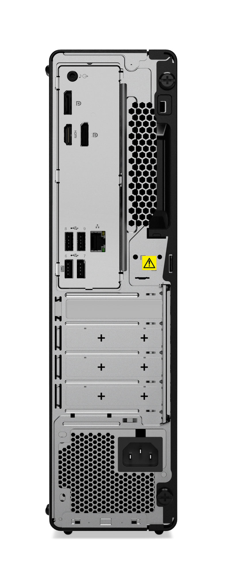 Lenovo ThinkCentre M75s Gen 5 AMD Ryzen™ 7 PRO 8700G 32 GB DDR5-SDRAM 512 GB SSD Windows 11 Pro SFF PC Black - 12TA0014US