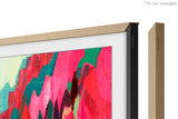 Samsung 85” Customisable Frame White Bezel (2025) - Teak - VG-SCFF85TKBZA SAMSUNG