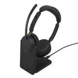 Jabra Evolve3 65 UC - USB-C with Dongle - Stereo (Charging Stand) - 36599-989-889