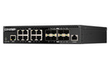 QNAP QSW-M3216R-8S8T network switch Managed L2/L3 10G Ethernet (100/1000/10000) 1U Black - QSW-M3216R-8S8T-US