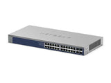 NETGEAR XS724TM Managed L2/L3/L4 10G Ethernet (100/1000/10000) 1U Grey - XS724TM-100NAS