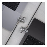 Targus HS5910GL cable lock Silver 2 m - HS5910GL TARGUS