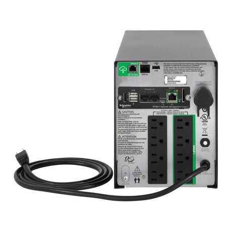 APC SMT1500CNC uninterruptible power supply (UPS) Line-Interactive 1.44 kVA 1000 W 8 AC outlet(s) - SMT1500CNC APC