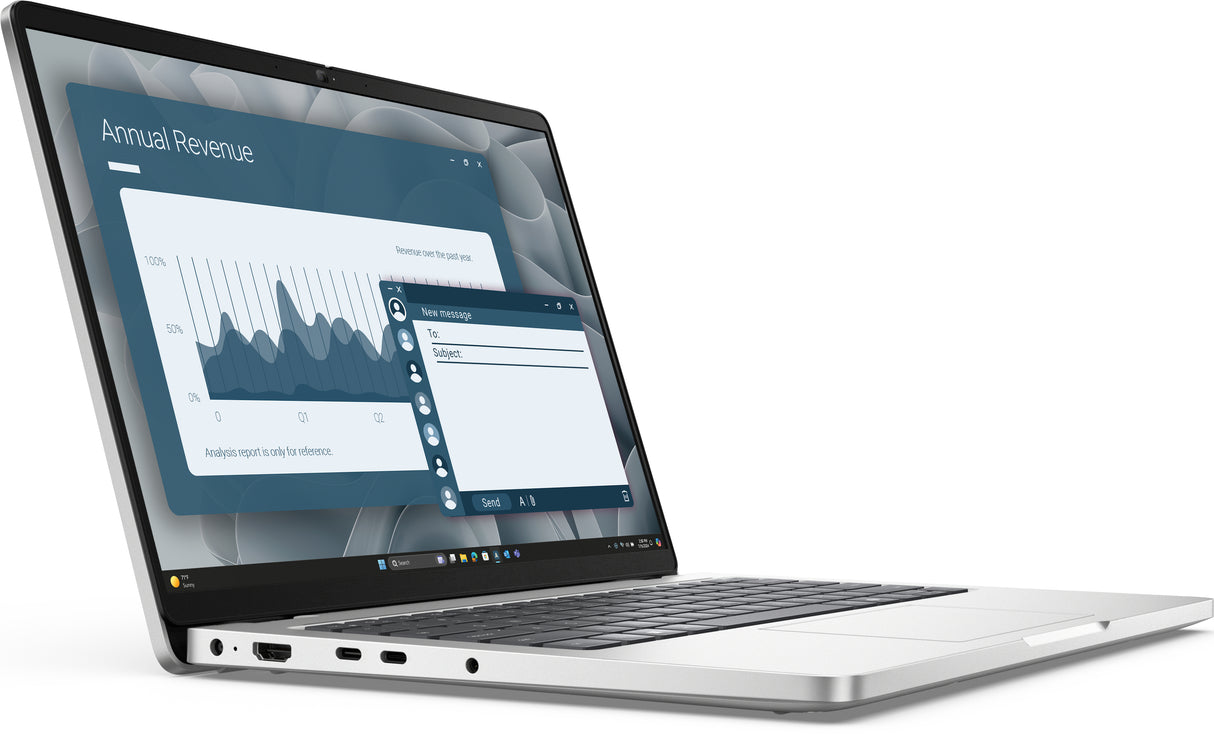 DELL Pro 14 PC14255 AMD Ryzen AI 7 PRO 350 Laptop 35.6 cm (14") Full HD+ 16 GB DDR5-SDRAM 512 GB SSD Wi-Fi 6E (802.11ax) Windows 11 Pro US English Silver - W7JCK DELL