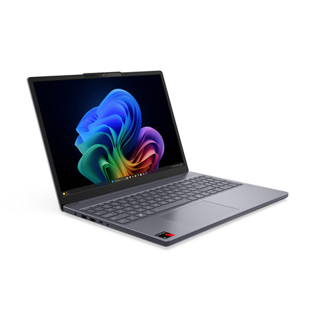 Lenovo IdeaPad Slim 3 15Q8X10 Copilot+ PC Snapdragon X1-26-100 Laptop 38.9 cm (15.3") Touchscreen WUXGA 16 GB 512 GB SSD Wi-Fi 7 (802.11be) Windows 11 Pro Grey - 83N3004TUS LENOVO