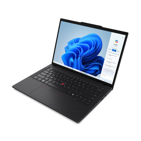 Lenovo ThinkPad T14 Gen 5 (AMD) AMD Ryzen™ 7 PRO 8840U Laptop 35.6 cm (14") Touchscreen WUXGA 32 GB DDR5-SDRAM 512 GB SSD Wi-Fi 6E (802.11ax) Windows 11 Pro English Black - 21MC004YUS LENOVO