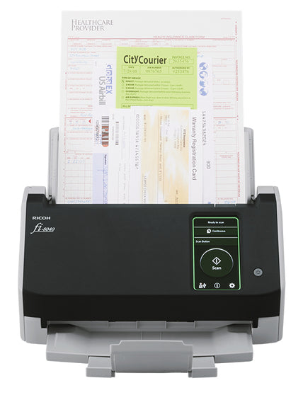 Ricoh FI-8040 ADF + Manual feed scanner 600 x 600 DPI A4 Black, Grey - PA03836-B005