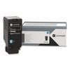 71C1XC0 Return Program Toner Cartridge, 12,500 Page-Yield, Cyan - 71C1XC0