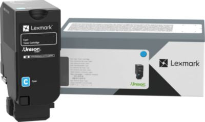 71C10C0 Return Program Toner Cartridge, 5,000 Page-Yield, Cyan - 71C10C0