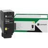 71C10Y0 Return Program Toner Cartridge, 5,000 Page-Yield, Yellow - 71C10Y0