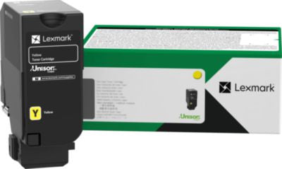 71C1XY0 Return Program Toner Cartridge, 12,500 Page-Yield, Yellow - 71C1XY0