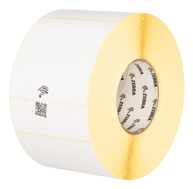 Zebra DT Label, Paper (4" x 3") (3" Core) - 10000293