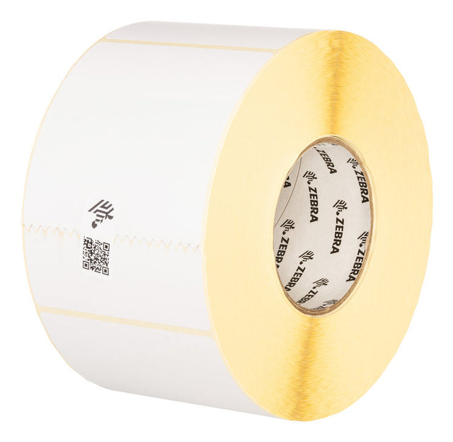 Zebra DT Label, Paper (4" x 1.5") (1" Core) - 10015786 ZEBRA