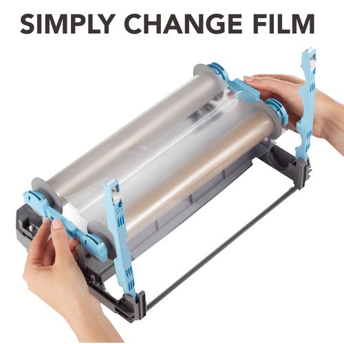 ACCO BRANDS USA LLC Foton 30 Reloadable Cartridge Laminating Film, 3 mil, 11" x 185 ft, Gloss Clear - FOTONRC003