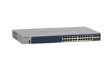 NETGEAR GS728TPP Managed L2/L3/L4 Gigabit Ethernet (10/100/1000) Power over Ethernet (PoE) 1U Grey - GS728TPP-300NAS