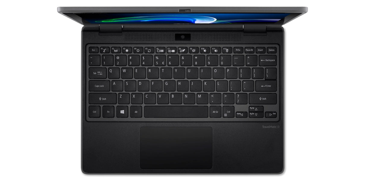 Acer TravelMate Spin B3 TMB311R-32-C47B Intel® Celeron® N N5100 Hybrid (2-in-1) 29.5 cm (11.6") Touchscreen HD 8 GB DDR4-SDRAM 128 GB Flash Wi-Fi 6 (802.11ax) Windows 11 Pro Black - NX.VQWAA.004