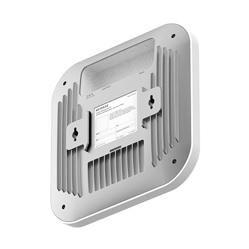 NETGEAR Insight Cloud Managed WiFi 6 AX3600 Dual Band Access Point (WAX620) 3600 Mbit/s White Power over Ethernet (PoE) - WAX620-100NAS